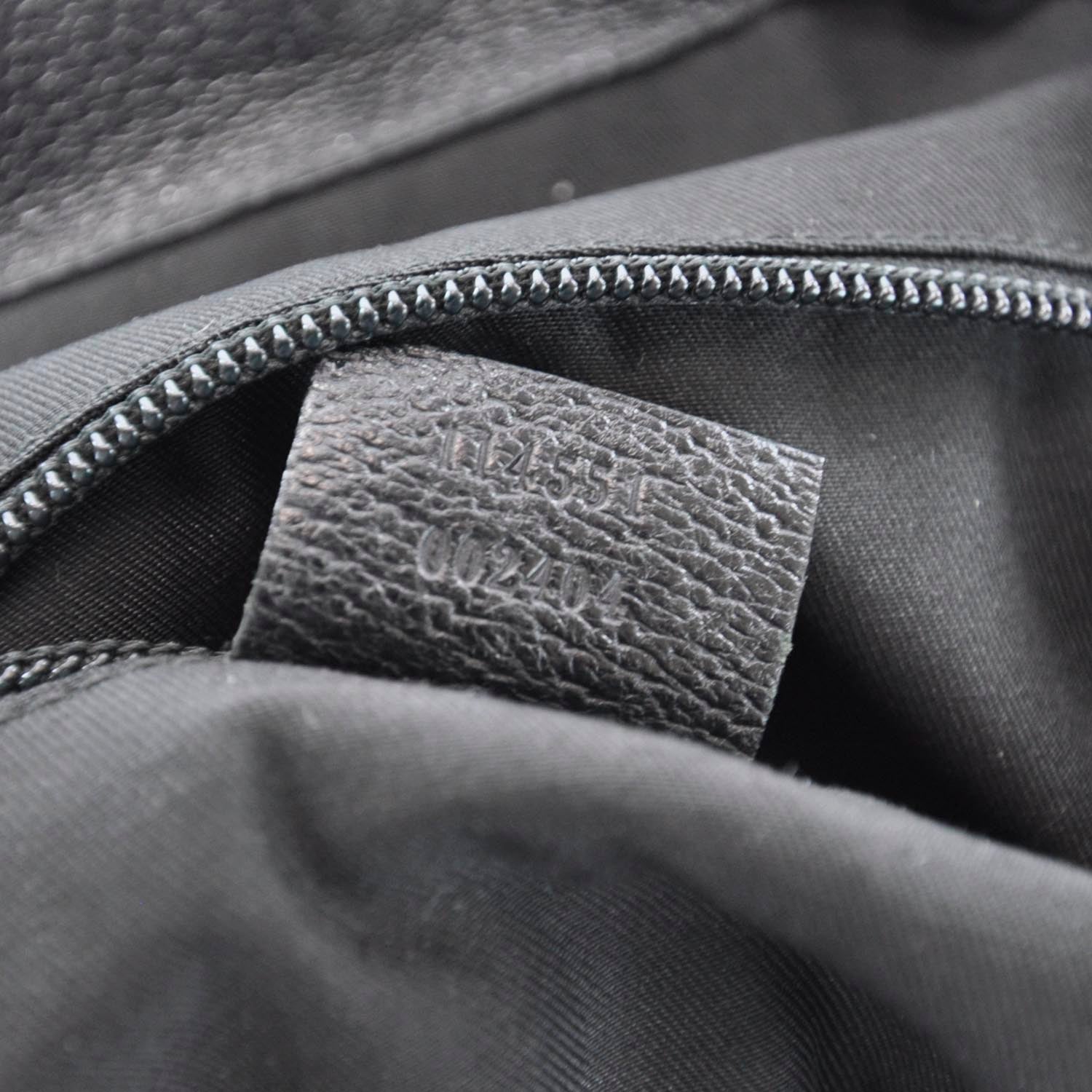 Gucci GG Monogram Single Buckle Backpack Black 9 of 9