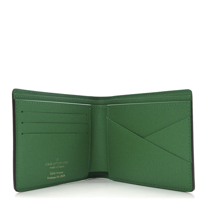 Louis Vuitton Damier Pop Multiple Wallet Green 5 of 6