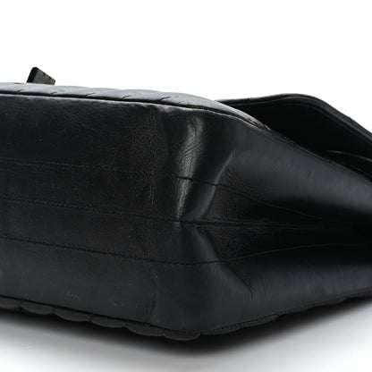 Chanel Aged Calfskin Chevron Quilted 2.55 Reissue 226 So Black 9 of 9