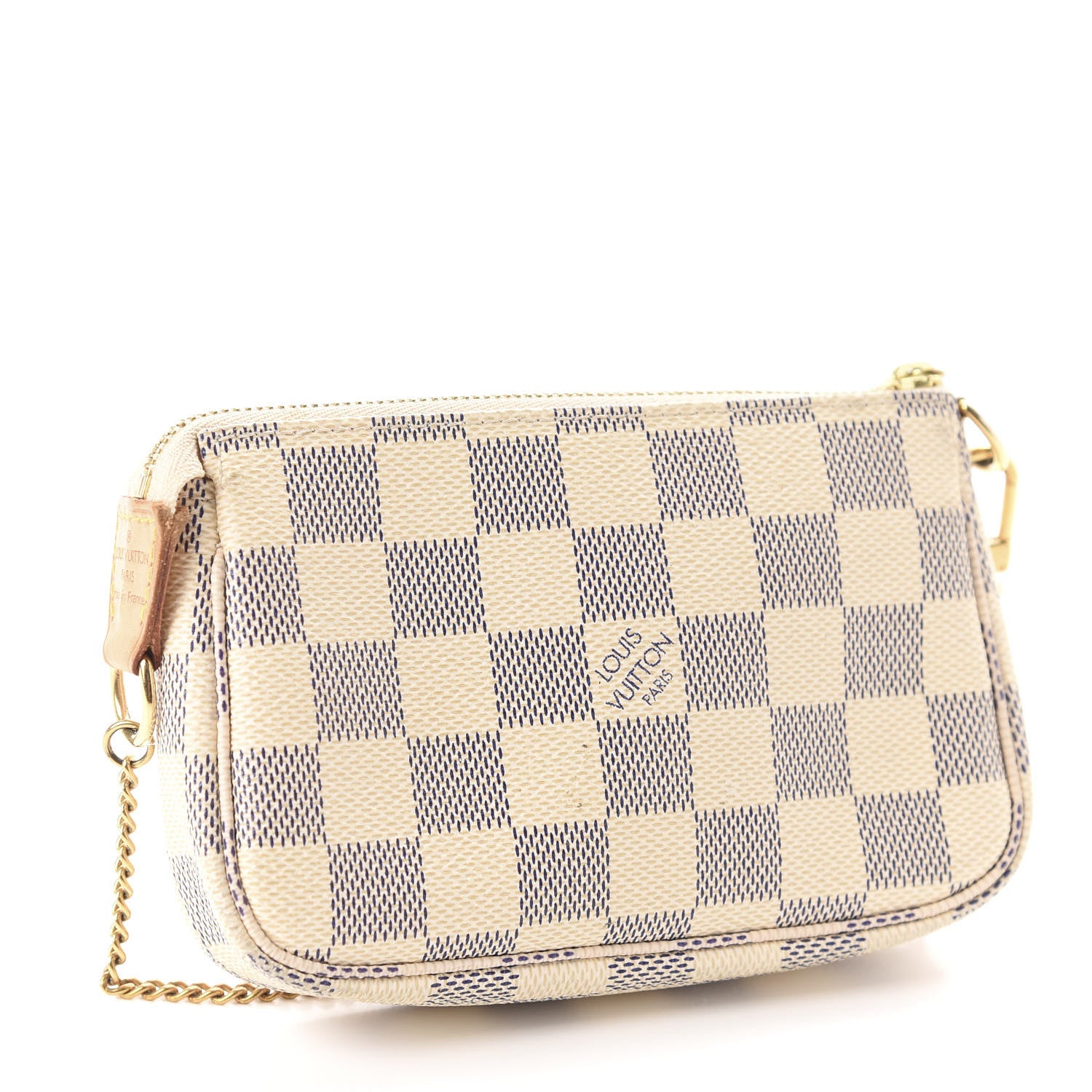 Louis Vuitton Damier Azur Mini Pochette Accessories 3 of 10