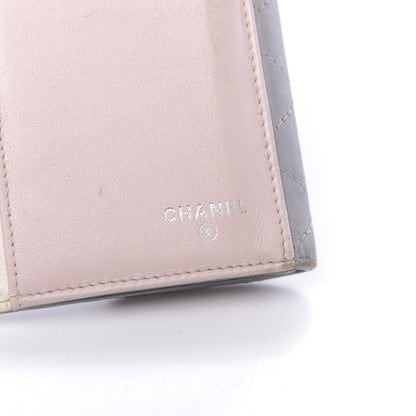 Chanel Aged Metallic Calfskin Large Palette Flap Wallet Silver 6 of 14