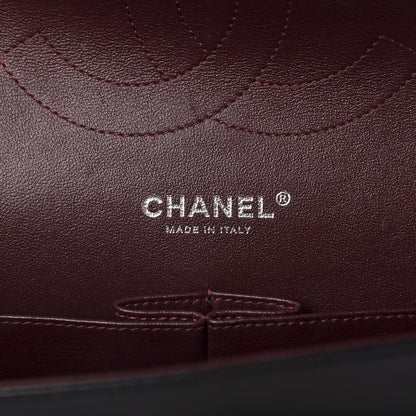 Chanel Lambskin Quilted Jumbo Double Flap Black 8 of 12