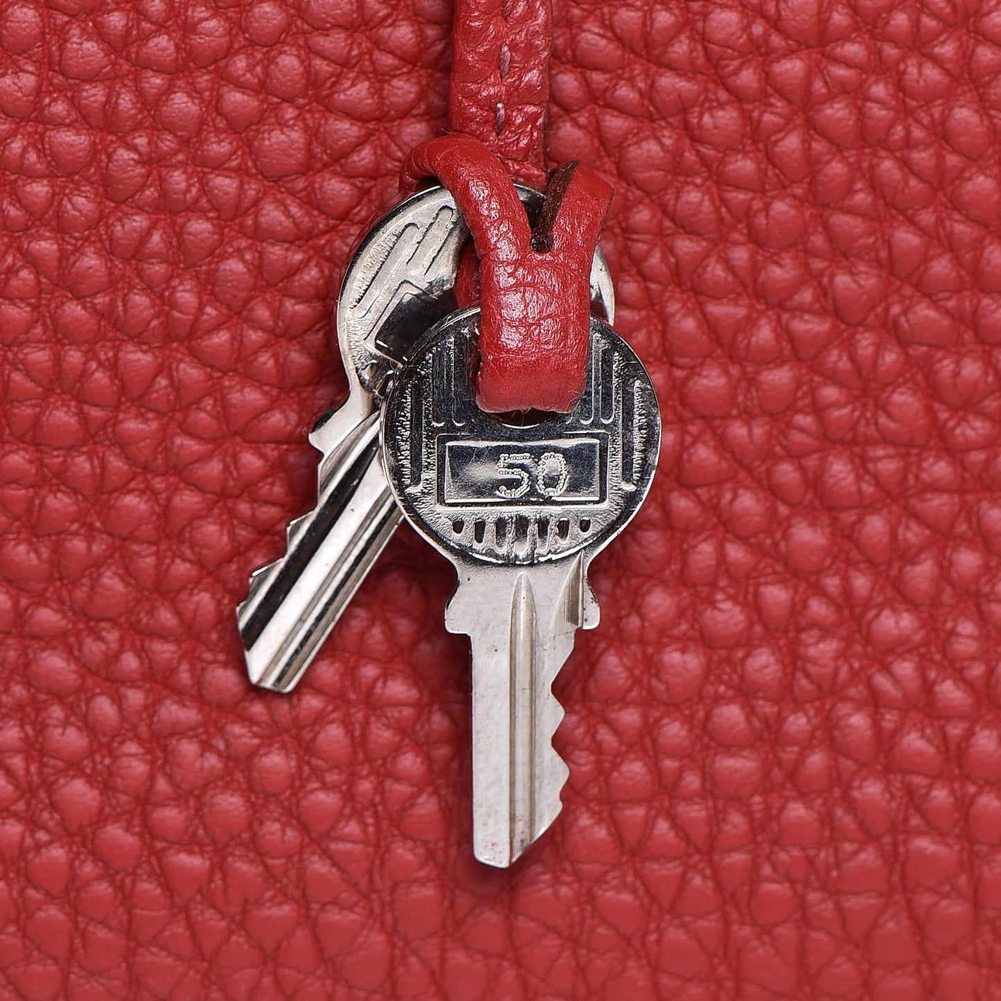 Togo Birkin 30 Rouge Garance
