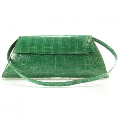 Nancy Gonzalez Crocodile Envelope Shoulder Bag 1 of 10