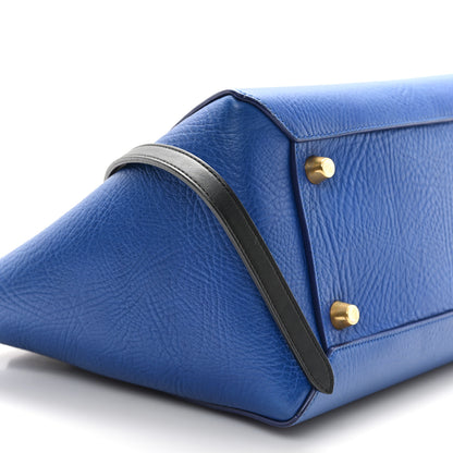 Celine Elephant Calfskin Mini Tri-Color Belt Bag Indigo 8 of 11