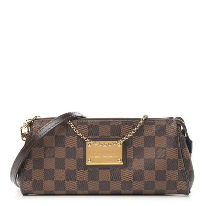 Louis Vuitton Damier Ebene Eva Clutch 1 of 4