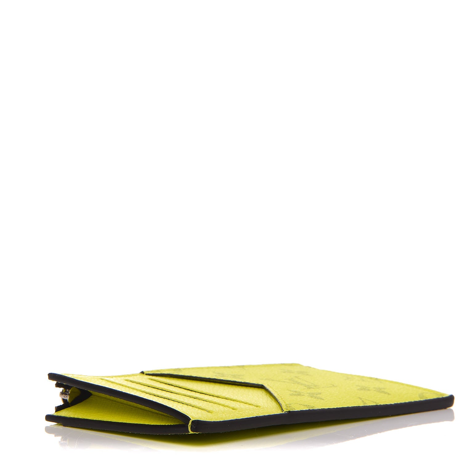 Louis Vuitton Monogram Taiga Coin Card Holder Yellow 4 of 7