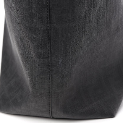 Fendi Zucca Spalmati Large Roll Tote Black 11 of 13