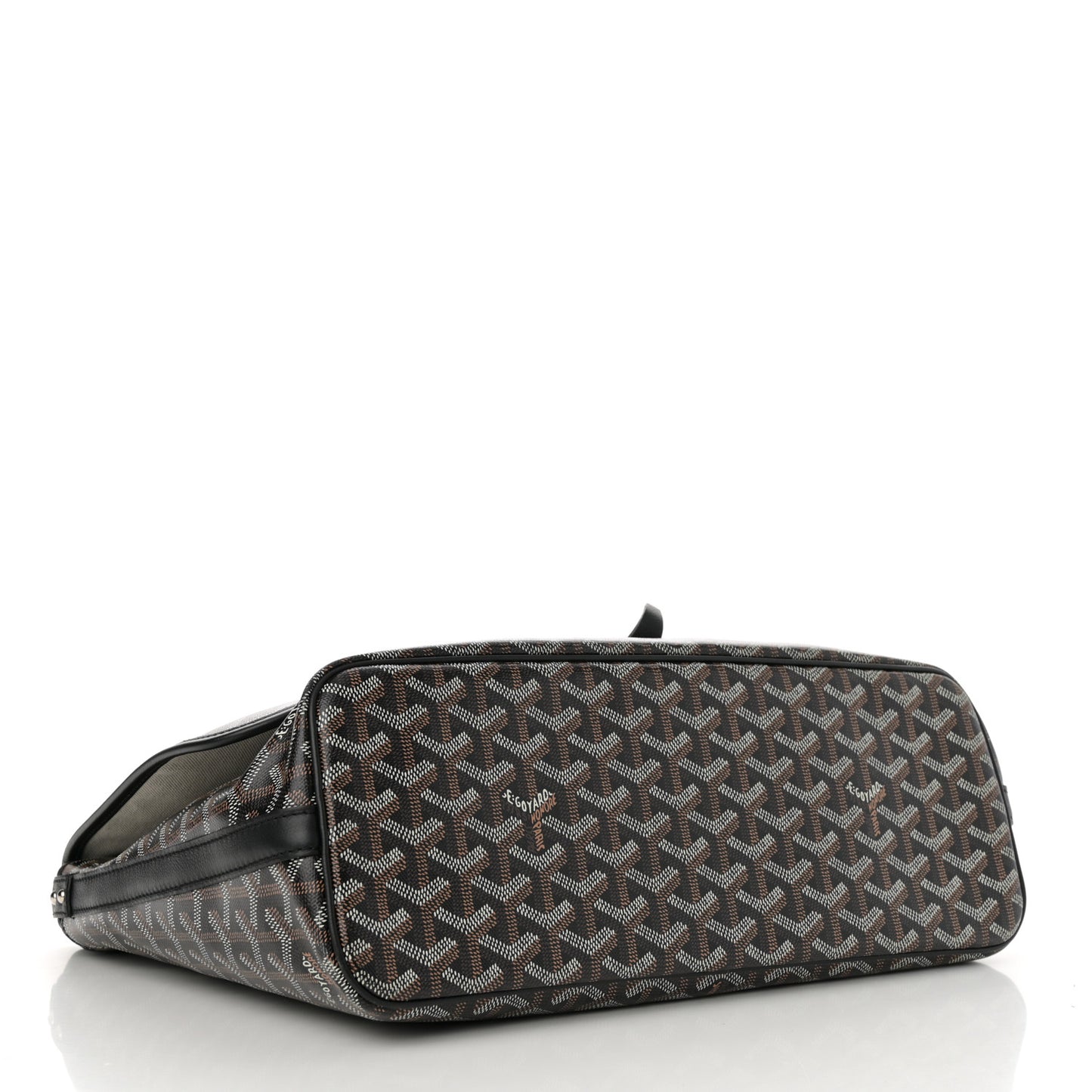 Goyardine Capetien Messenger Bag Black