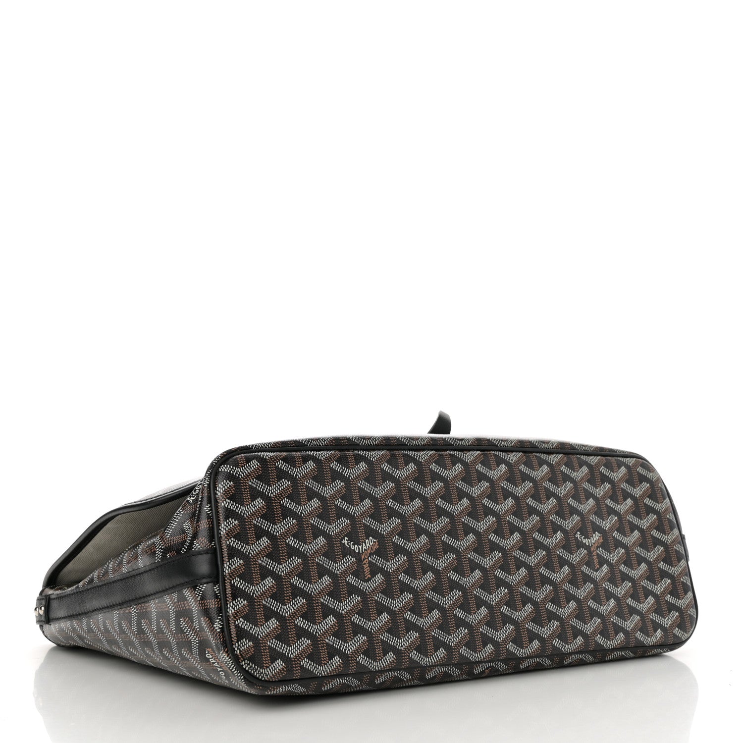 Goyard Goyardine Capetien Messenger Bag Black 4 of 15