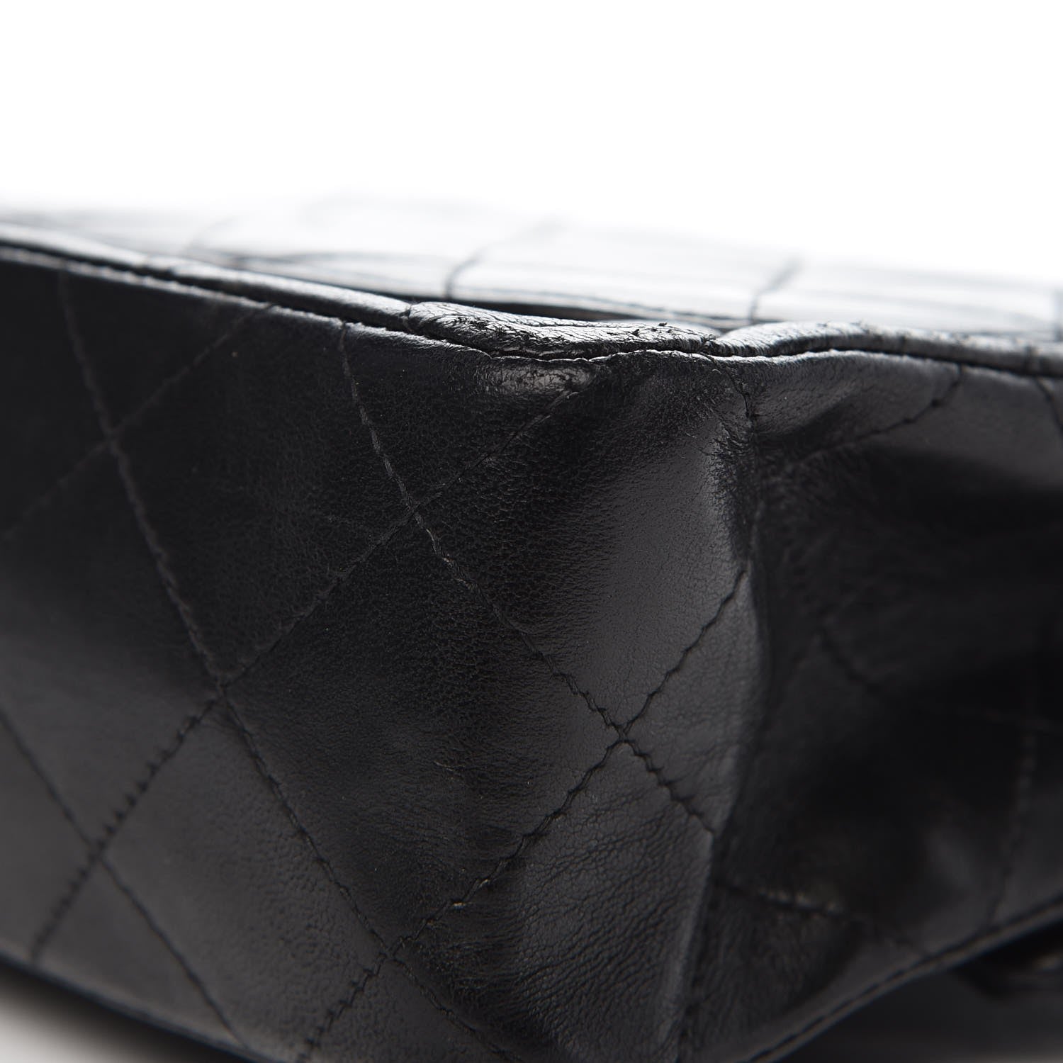 Chanel Lambskin Quilted Mini Square Flap Black 9 of 10