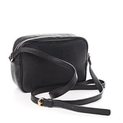 Gucci Pebbled Calfskin Small Soho Disco Bag Black 3 of 10