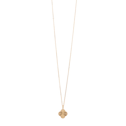 Van Cleef & Arpels 18K Yellow Gold Guilloche Magic Alhambra Long Necklace 1 of 5