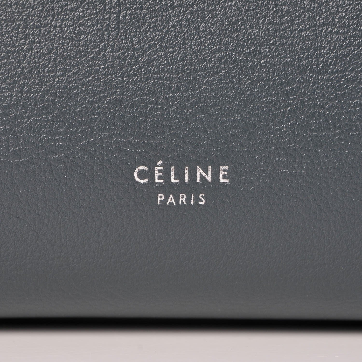 Celine Smooth Calfskin Medium Big Bag Slate Blue 8 of 8