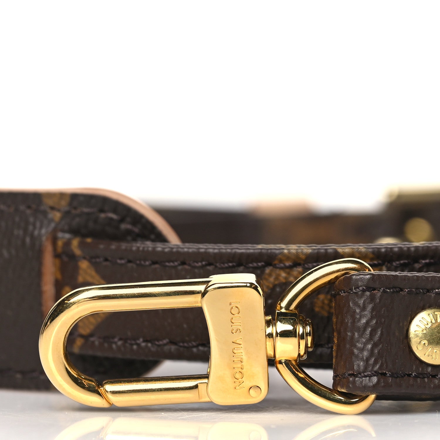 Louis Vuitton Monogram 16mm Adjustable Shoulder Strap 4 of 4