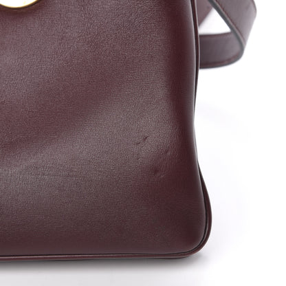 Gucci Vitello Palmellato Lux Large Arli Top Handle Bag Vintage Bordeaux 18 of 23