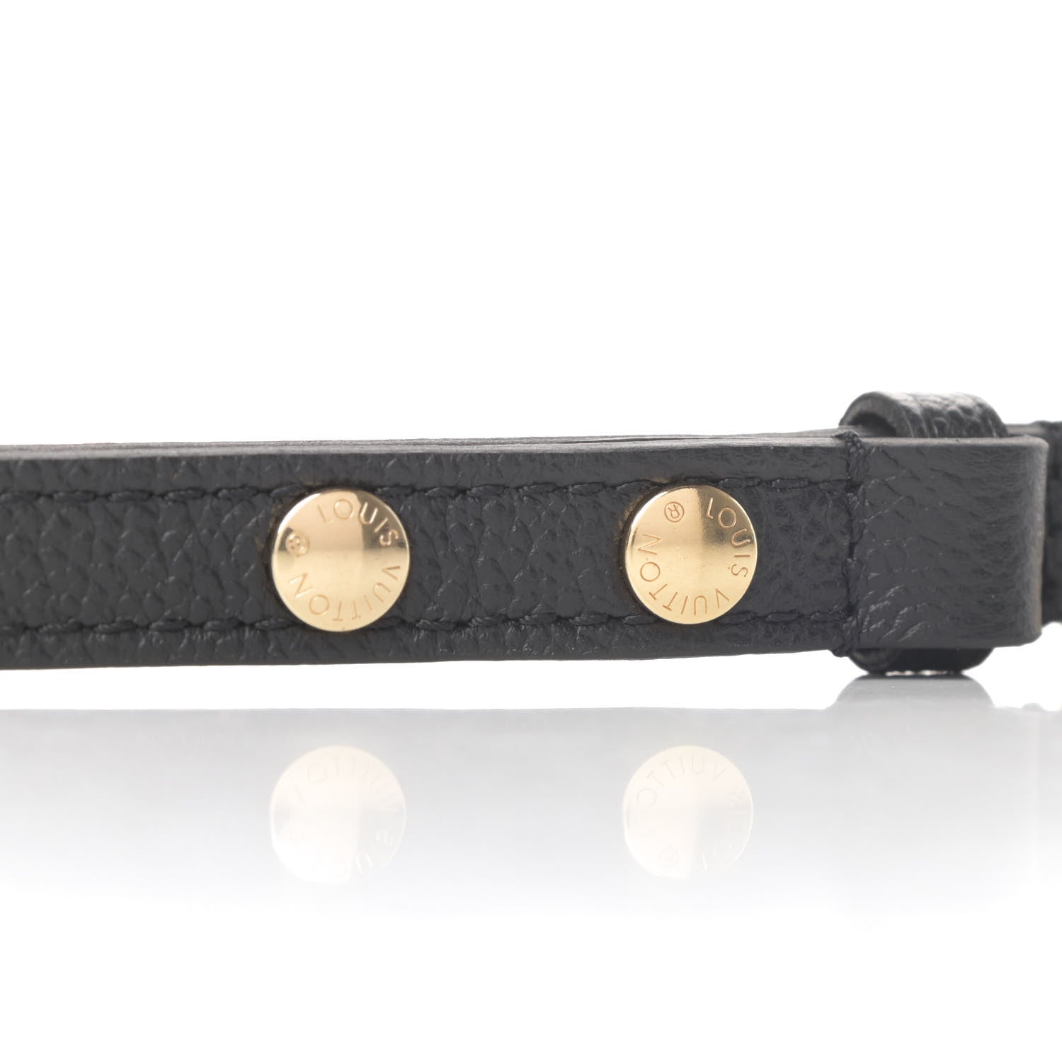 Louis Vuitton Calfskin Neonoe Shoulder Strap Black 4 of 4