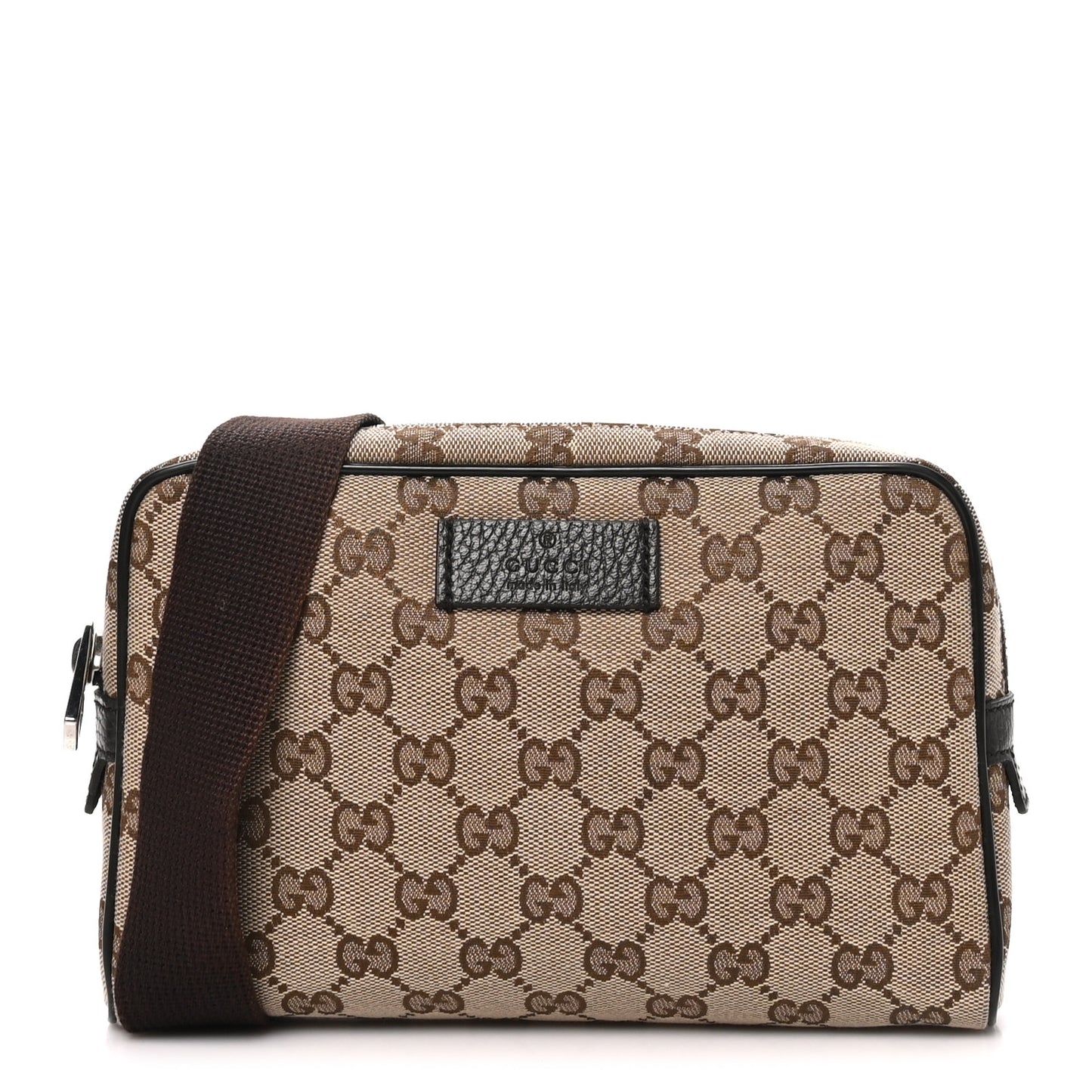 Monogram Belt Bag Dark Brown