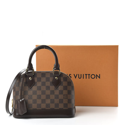 Louis Vuitton Damier Ebene Alma BB 9 of 9