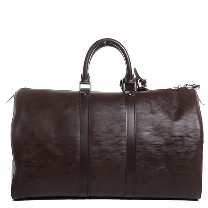 Louis Vuitton Epi Keepall 45 Moka 1 of 7
