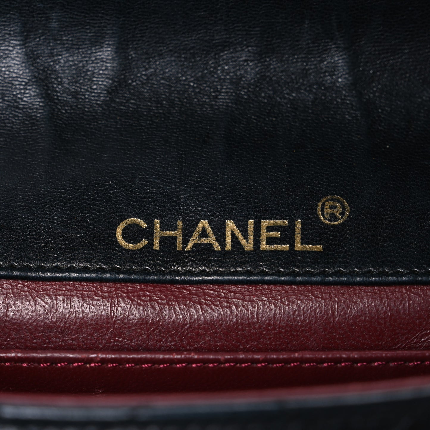 Lambskin Quilted Jumbo CC Small Single Flap Black