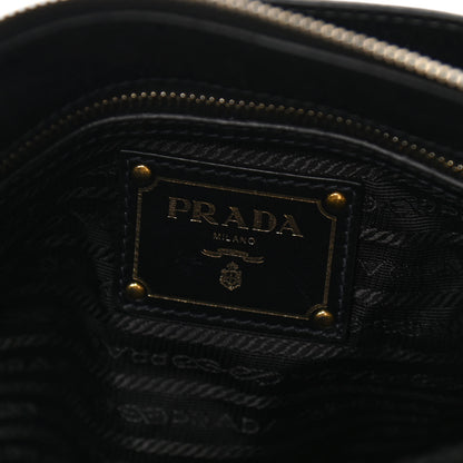 Prada Vitello Shine Tote Black 5 of 15