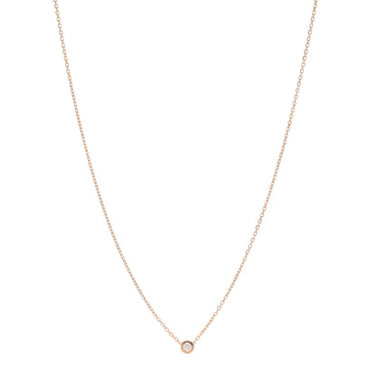 Cartier 18K Pink Gold Diamond XS D'Amour Pendant Necklace 1 of 5