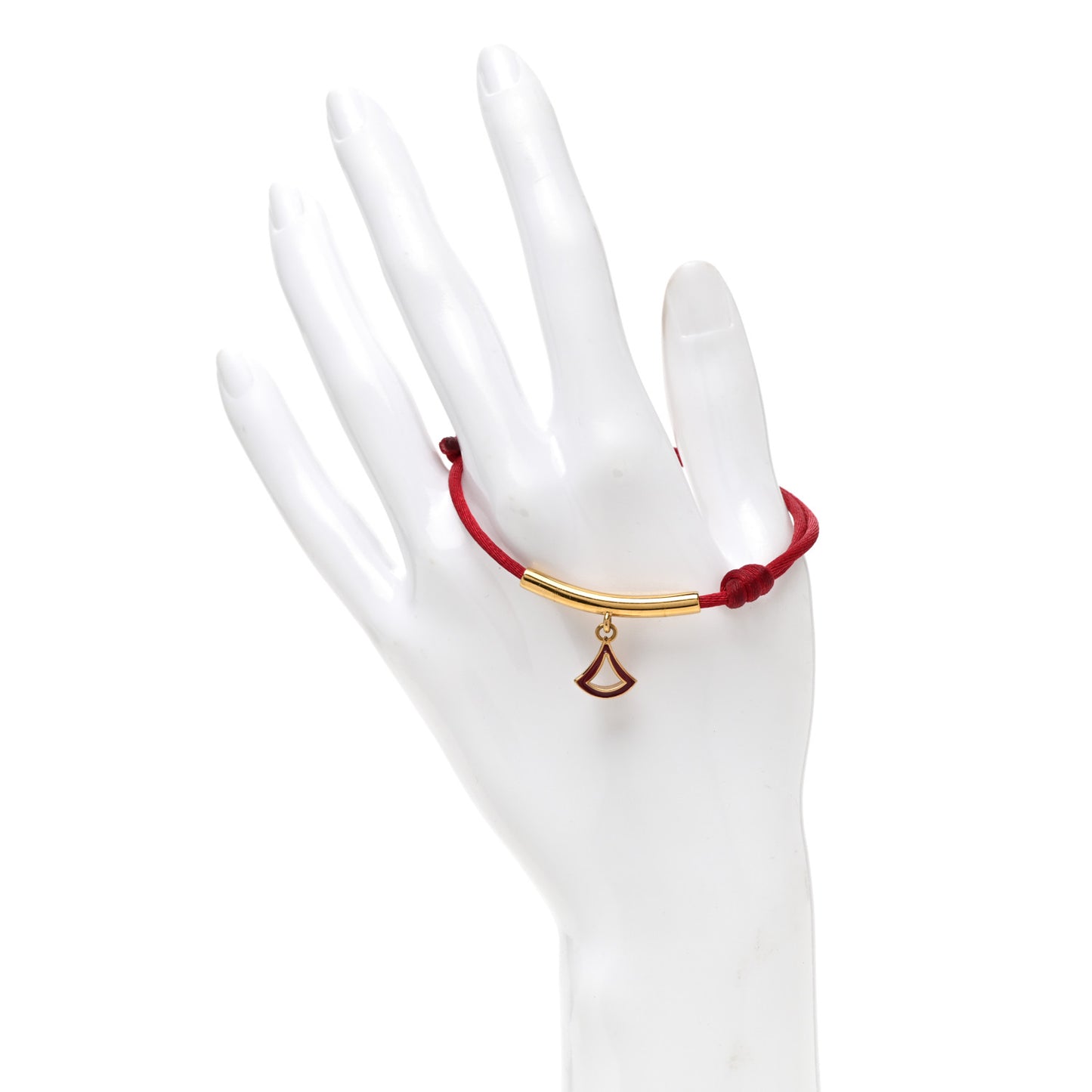 Divas' Dream Cord Bracelet Red Gold