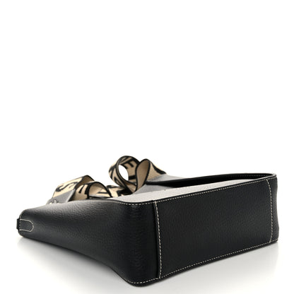 Stella McCartney Grainy Alter Mat Perforated Logo Mini Crossbody Black 4 of 9