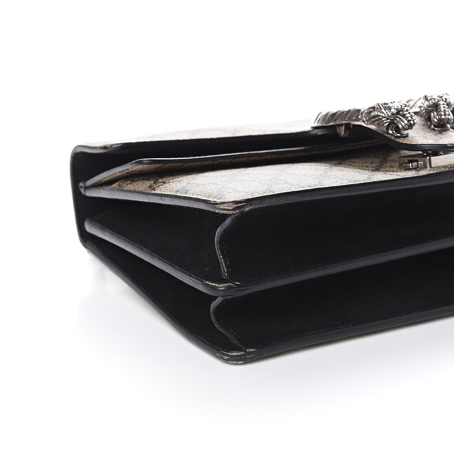 Gucci GG Supreme Monogram Small Dionysus Shoulder Bag Black 7 of 8