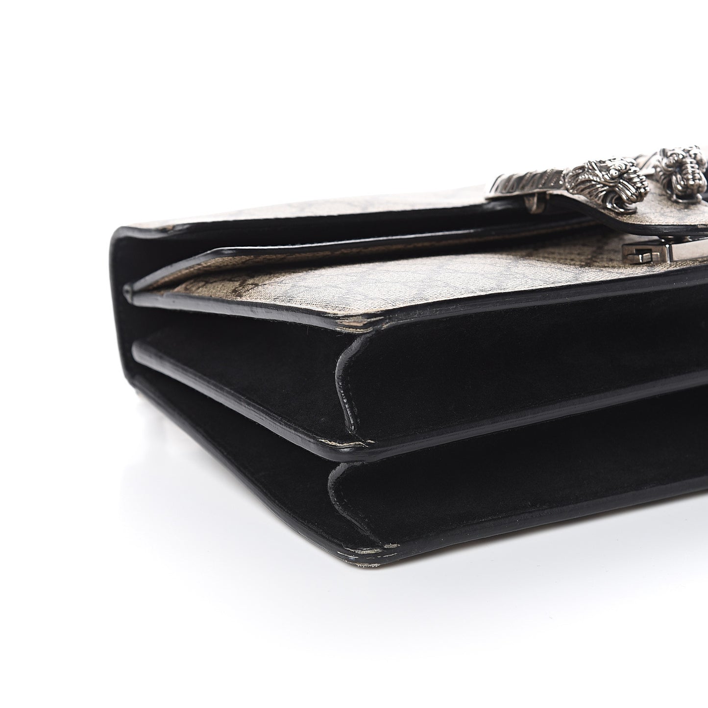 GG Supreme Monogram Small Dionysus Shoulder Bag Black