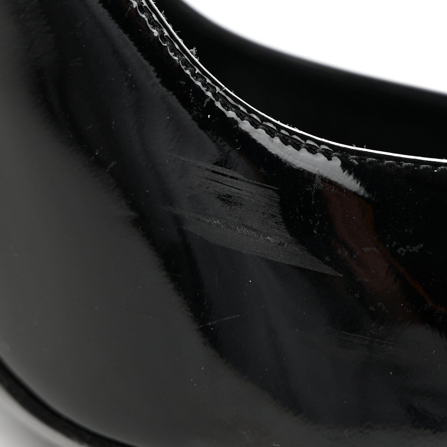 Saint Laurent Patent Opyum Appelle Moi Ankle Strap Pump 39 Black 11 of 16