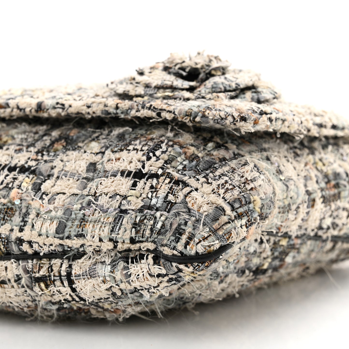 Tweed Camellia Messenger Multicolor