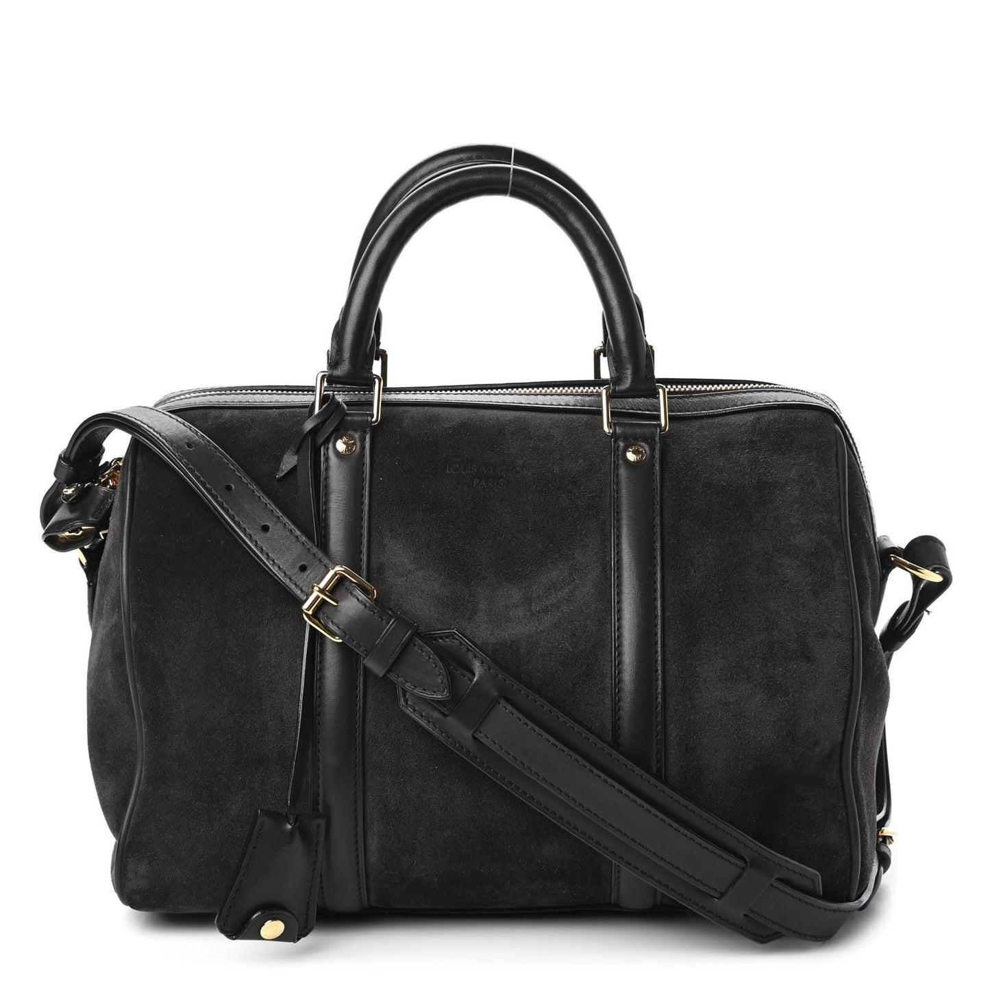 Suede Calfskin SC Bag PM Asphalt