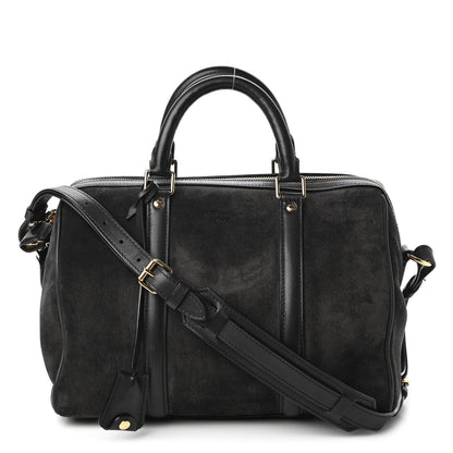 Louis Vuitton Suede Calfskin SC Bag PM Asphalt 1 of 9