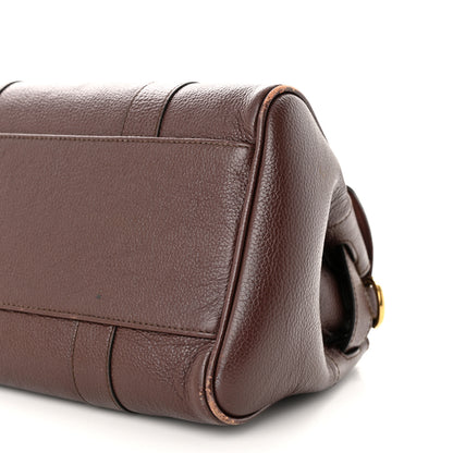 Mulberry Classic Grain Small Bayswater Satchel Oxblood 10 of 16