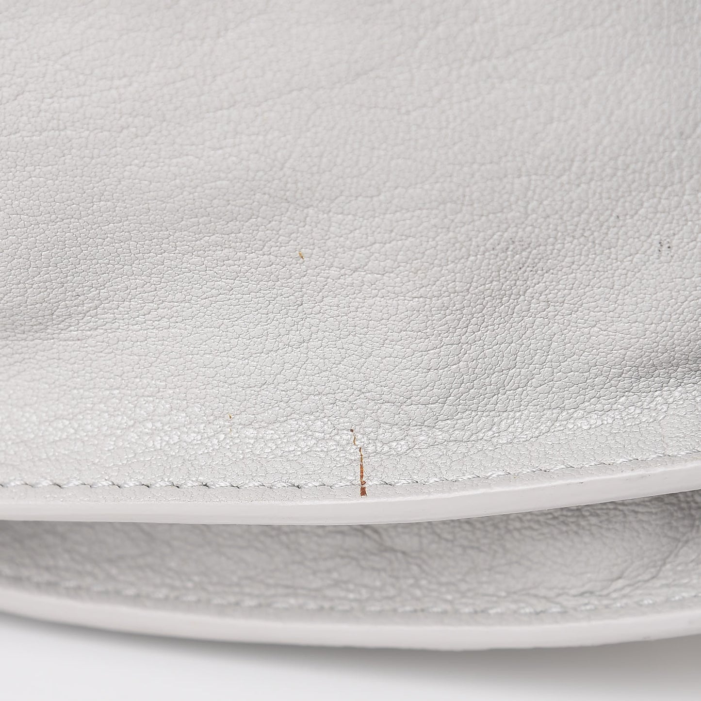 Lambskin Medium PS1 Satchel Pale Steel