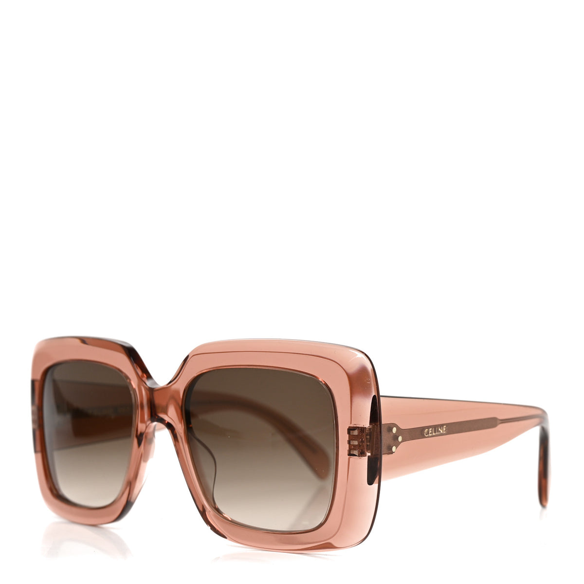Celine Acetate Square Sunglasses CL40263I Pink 1 of 6