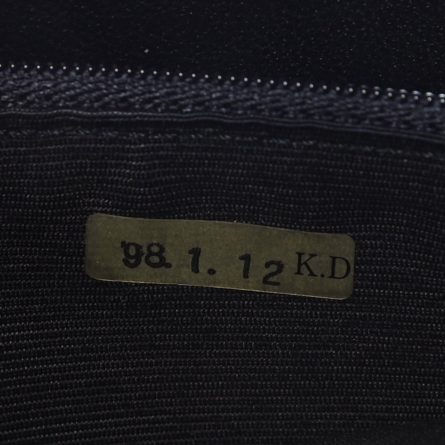 Velvet Quilted Shoulder Bag Black