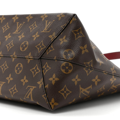 Louis Vuitton Monogram Flower Hobo Bordeaux 7 of 8