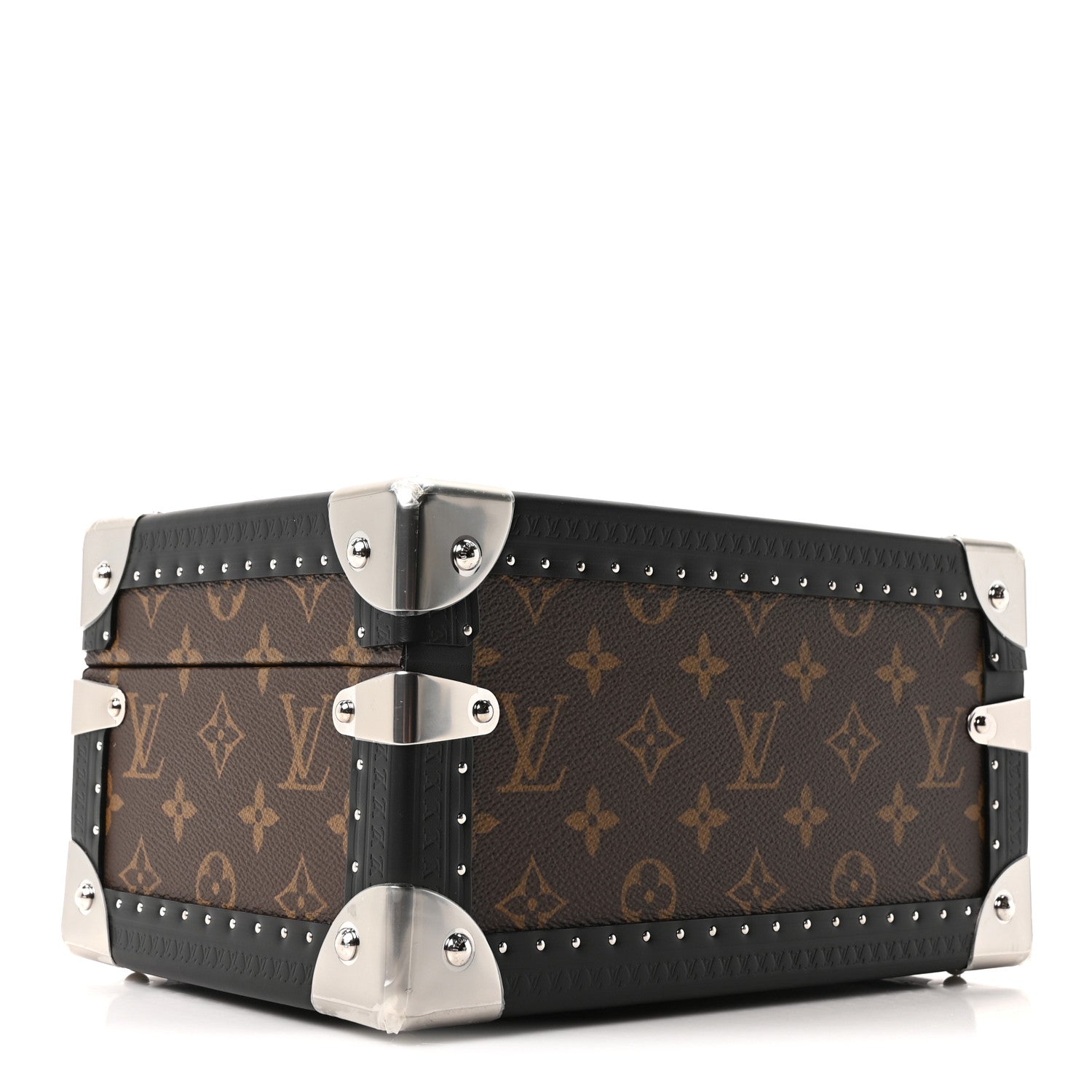 Louis Vuitton Monogram Coffret Watch Case  Black 2 of 9