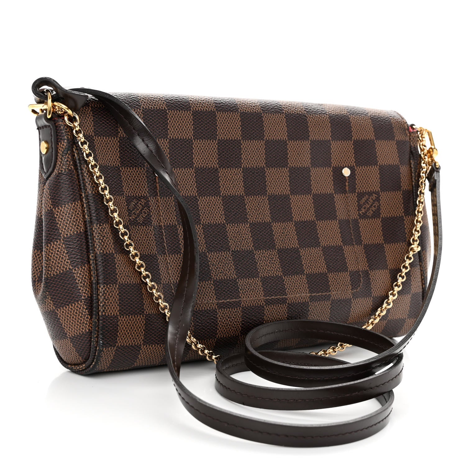 Louis Vuitton Damier Ebene Favorite MM 3 of 9