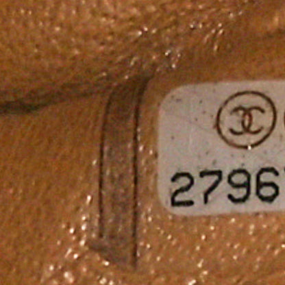 Chanel Iridescent Caviar Quilted Jumbo Double Flap Beige 7 of 10