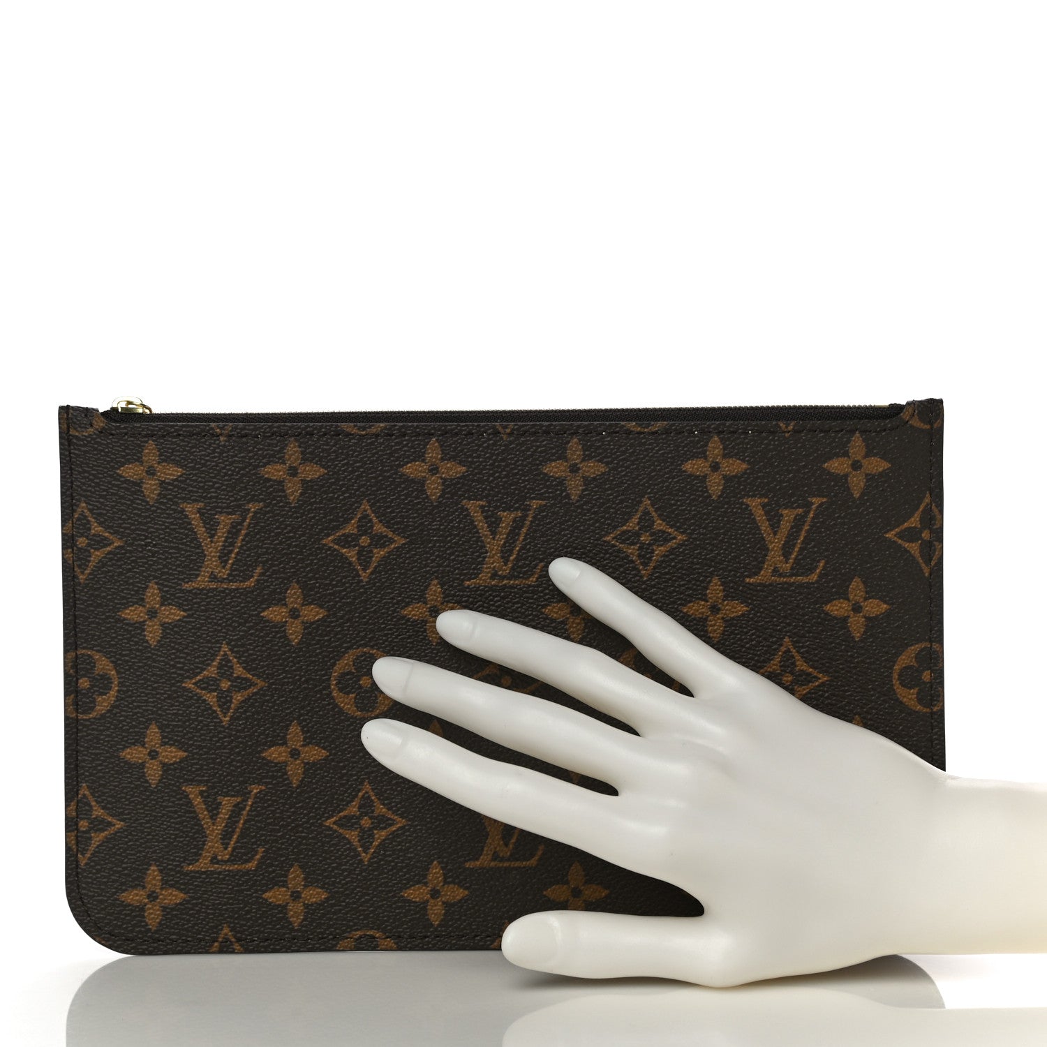 Louis Vuitton Monogram Neverfull MM GM Pochette 2 of 9