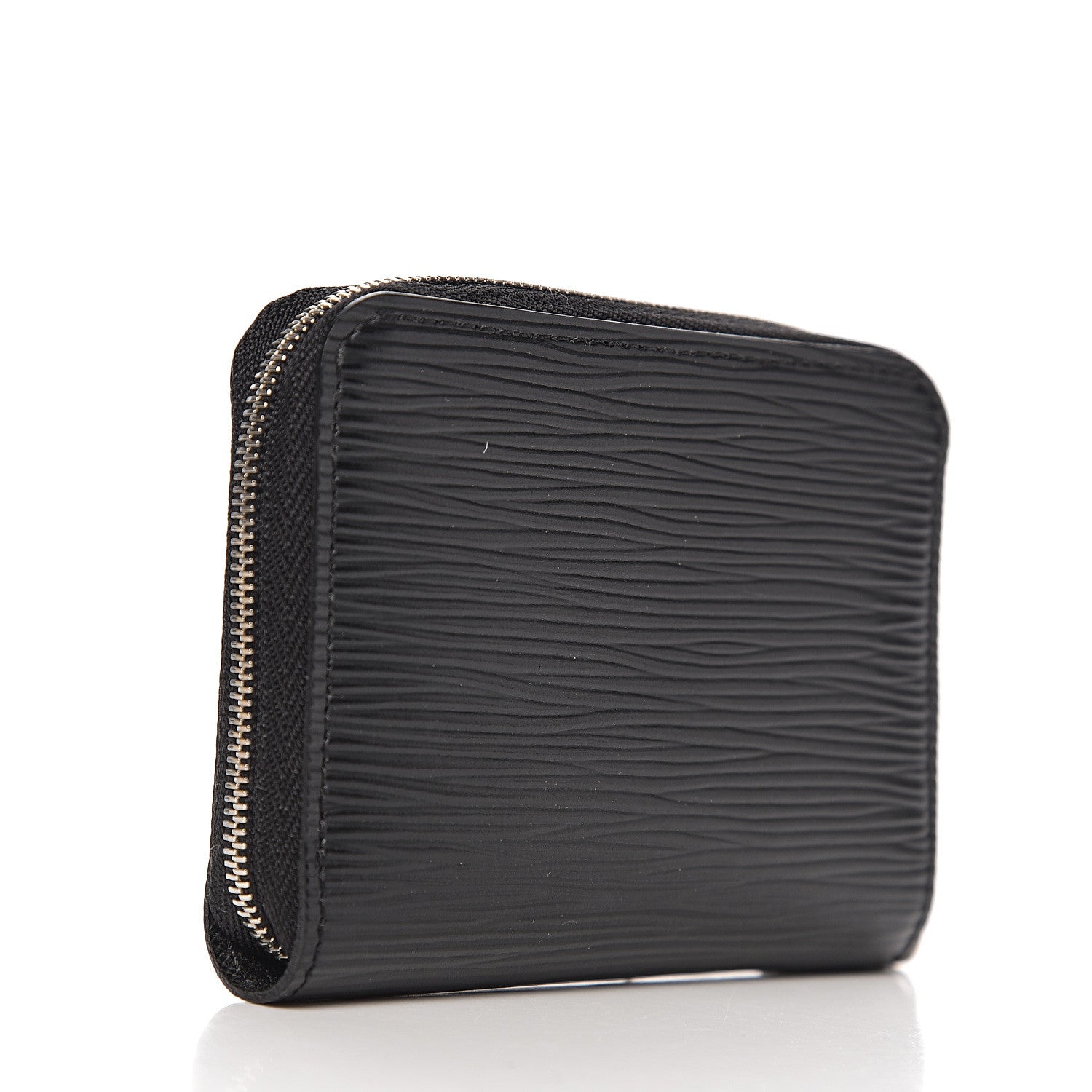 Louis Vuitton Epi Zippy Coin Purse Black 2 of 5