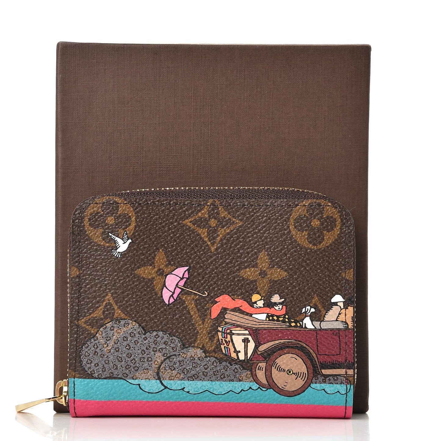Monogram 2015 Christmas Animation Zippy Coin Purse