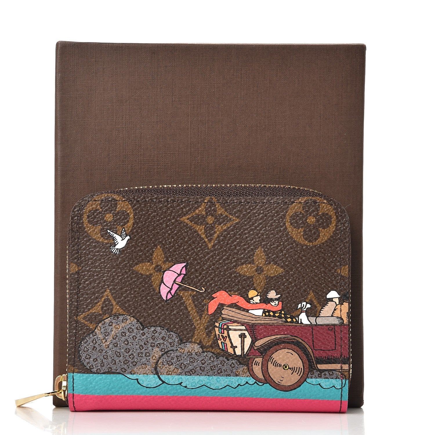 Louis Vuitton Monogram 2015 Christmas Animation Zippy Coin Purse 6 of 6