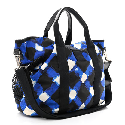 Chanel Nylon Mesh Airline Tote Multicolor 3 of 10