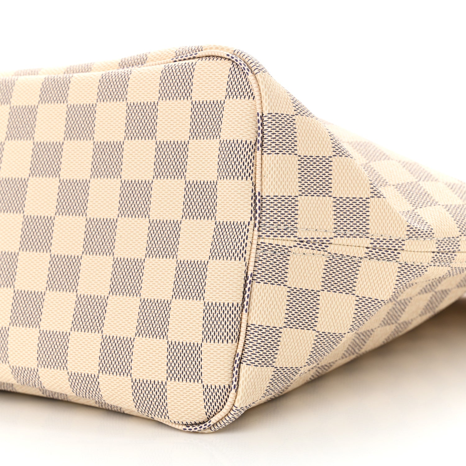 Louis Vuitton Damier Azur Neo Neverfull MM Rose Ballerine 10 of 11