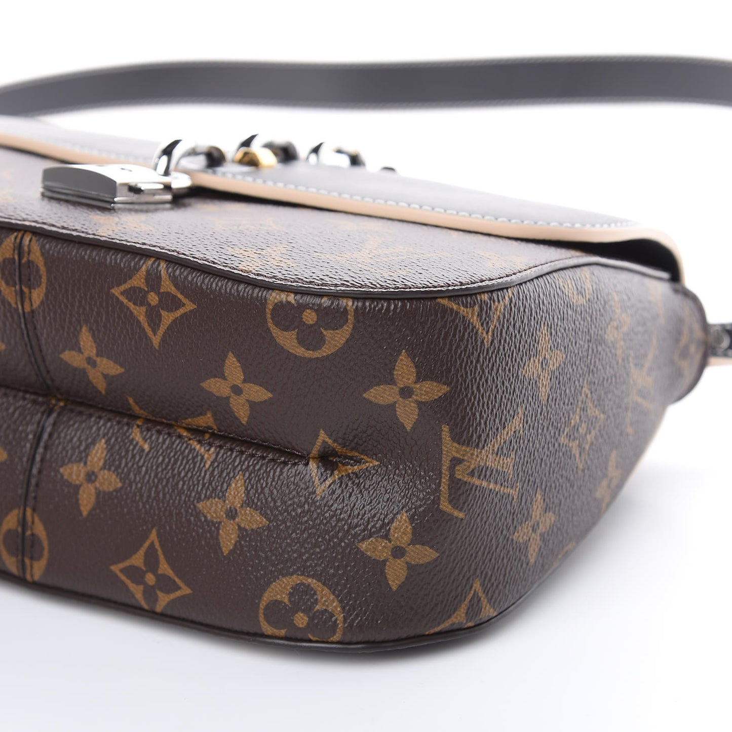 Calfskin Monogram Chain It Bag PM Black